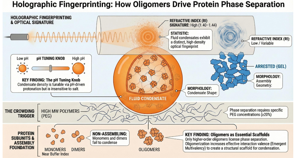 BSA oligomers drive phase separation - ACS Chemical & Biomedical Imaging
